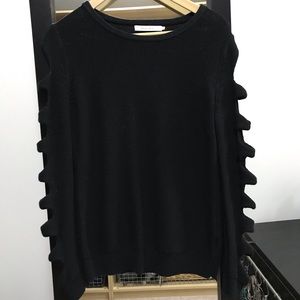 BOGO Harper Lane Cut-Out Sleeve Sweater